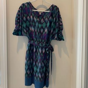 Nordstrom’s - Presley Skye Deep V 100% Silk Dress